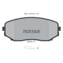 Plaquettes de frein TEXTAR 24544 01