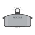 Plaquettes de frein TEXTAR 24663 01