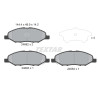 Plaquettes de frein TEXTAR 24682 01