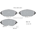 Plaquettes de frein TEXTAR 24738 01