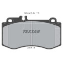 Plaquettes de frein TEXTAR 2497601
