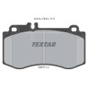Plaquettes de frein TEXTAR 2497601