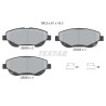 Plaquettes de frein TEXTAR 25006 01
