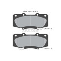 Plaquettes de frein TEXTAR 25209 01