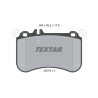 Plaquettes de frein TEXTAR 2521901