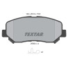 Plaquettes de frein TEXTAR 25564 01