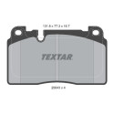 Plaquettes de frein TEXTAR 2564305