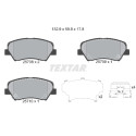 Plaquettes de frein TEXTAR 25708 01