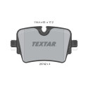 Plaquettes de frein TEXTAR 2574201