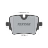 Plaquettes de frein TEXTAR 2574201