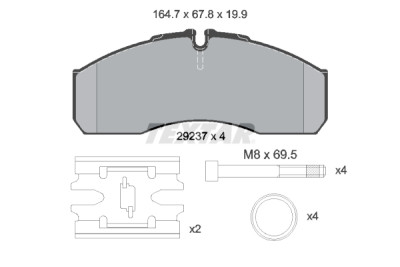 Pastiglie dei freni