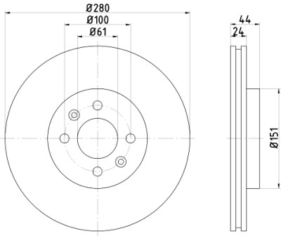 Kit de frein, frein à disque BrakeBox, Kit plaquettes et disques TEXTAR 89005600