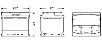 Batterie HIGH-TECH *** TUDOR _TA472