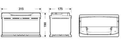 Batterie HIGH-TECH *** TUDOR TA-900
