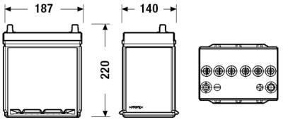 Batterie TECHNICA ** TUDOR _TB356A