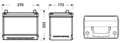 Batterie TECHNICA ** TUDOR _TB704