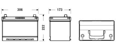 Batterie TECHNICA ** TUDOR _TB954