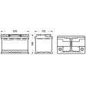 Batterie TUDOR Start-Stop EFB TL700