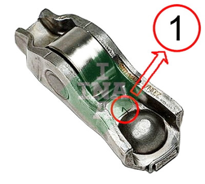 Levier oscillant, calage du moteur INA 422 0221 10