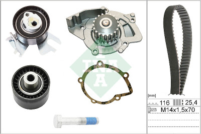 Pompe à eau + kit de distribution