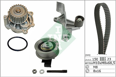 Pompe à eau + kit de distribution