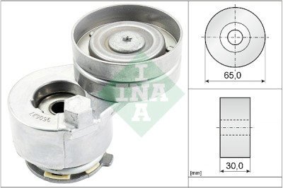 Bras tendeur, INA 534 0142 Courroie trapézoïdale 30 poly