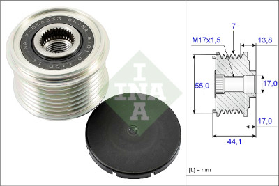 INA 535 0167 10 roue libre d'alternateur