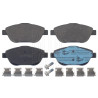 Jeu de 4 plaquettes de frein BLUEPRINT ADP154208