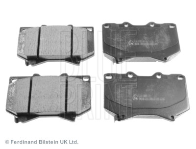 Jeu de 4 plaquettes de frein BLUEPRINT ADT342117BLU
