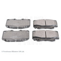Jeu de 4 plaquettes de frein BLUEPRINT ADT342160BLU