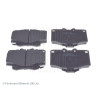 Jeu de 4 plaquettes de frein BLUEPRINT ADT34252BLU