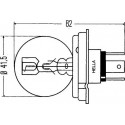 Ampoule, projecteur longue portée