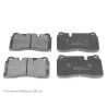 Jeu de 4 plaquettes de frein BLUEPRINT ADV184219