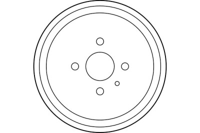 Jeu de (2) tambours de frein TRW DB4229