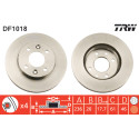 Jeu de disques de frein TRW DF1018