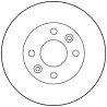 Jeu de disques de frein TRW DF1018