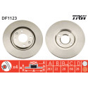 Jeu de disques de frein TRW DF1123