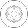 Jeu de disques de frein TRW DF1123