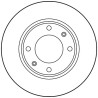 Jeu de disques de frein TRW DF1217