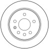 Jeu de disques de frein TRW DF1613