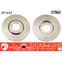 Jeu de disques de frein TRW DF1633