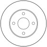 Jeu de disques de frein TRW DF1656