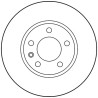 Jeu de disques de frein TRW DF1694