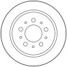 Jeu de disques de frein TRW DF1695