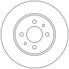 Jeu de (2) disques de frein TRW DF1722