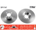 Jeu de disques de frein TRW DF1747