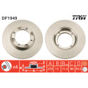 Jeu de disques de frein TRW DF1952