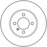Jeu de disques de frein TRW DF2550