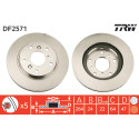 Jeu de disques de frein TRW DF2571