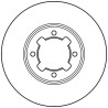 Jeu de (2) disques de frein TRW DF2618